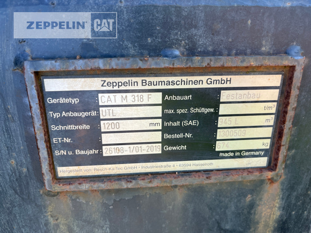 Cat Primärprodukte Kompo - Lyžica pre rýpadlo: obrázok 3 Cat Primärprodukte Kompo - Lyžica pre rýpadlo: obrázok 3