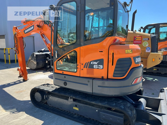 Doosan DX63-3 - Mini rýpadlo: obrázok 1 Doosan DX63-3 - Mini rýpadlo: obrázok 1