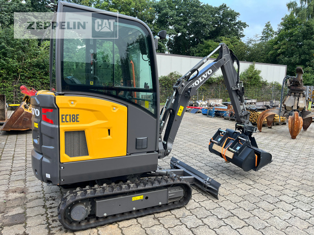 Volvo EC18E - Mini rýpadlo: obrázok 5 Volvo EC18E - Mini rýpadlo: obrázok 5