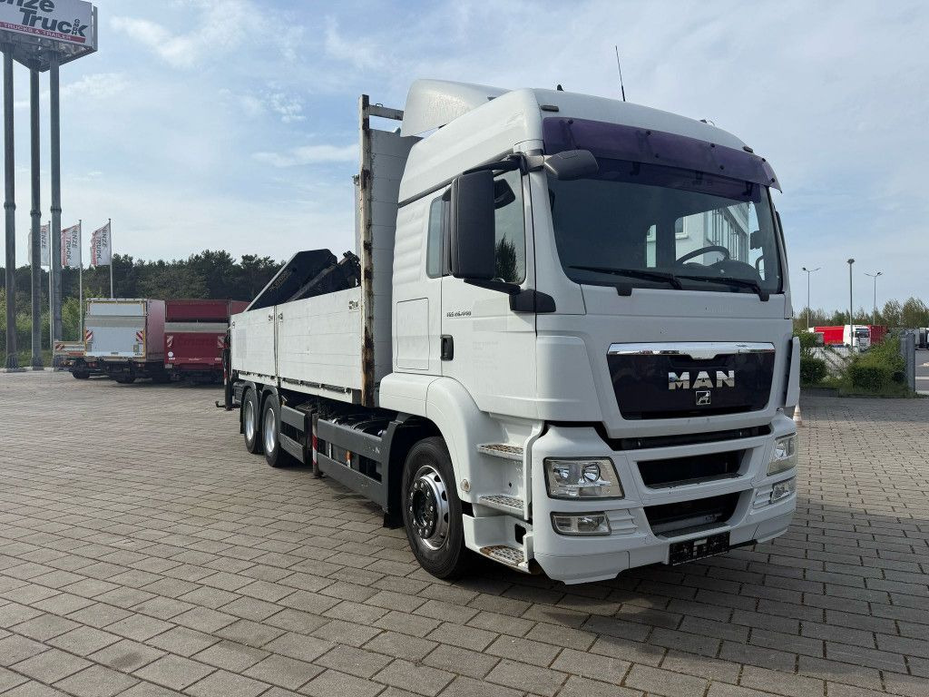 MAN TG-S 26.440 6x4 Pritsche Heckkran PK 27002+Funk - Valníkový/ Plošinový nákladný automobil, Auto s hydraulickou rukou: obrázok 3 MAN TG-S 26.440 6x4 Pritsche Heckkran PK 27002+Funk - Valníkový/ Plošinový nákladný automobil, Auto s hydraulickou rukou: obrázok 3