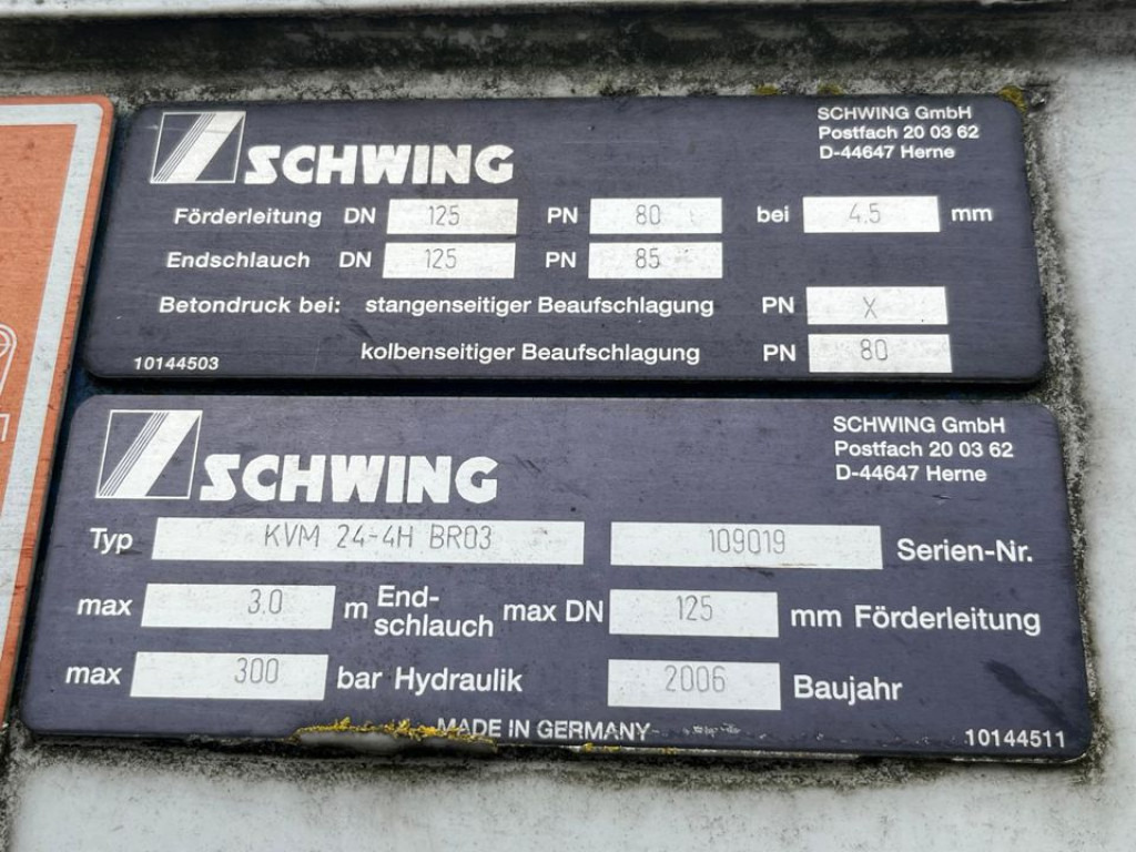 MERCEDES-BENZ Actros 2632 6x4 Betonpumpe Schwing 24m - Autočerpadlo: obrázok 3 MERCEDES-BENZ Actros 2632 6x4 Betonpumpe Schwing 24m - Autočerpadlo: obrázok 3