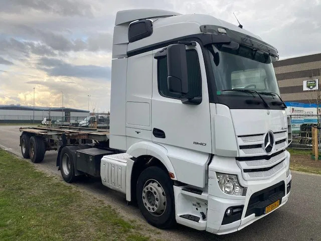 Mercedes-Benz Actros 1840 stream space cabine met spoilers zonneklep, apk gekeurd - Ťahač: obrázok 4 Mercedes-Benz Actros 1840 stream space cabine met spoilers zonneklep, apk gekeurd - Ťahač: obrázok 4