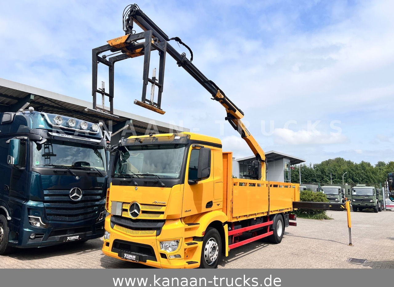 Mercedes-Benz 1845 Antos 4x2 Baustoffkran Palfinger 21001L - Auto s hydraulickou rukou: obrázok 3 Mercedes-Benz 1845 Antos 4x2 Baustoffkran Palfinger 21001L - Auto s hydraulickou rukou: obrázok 3