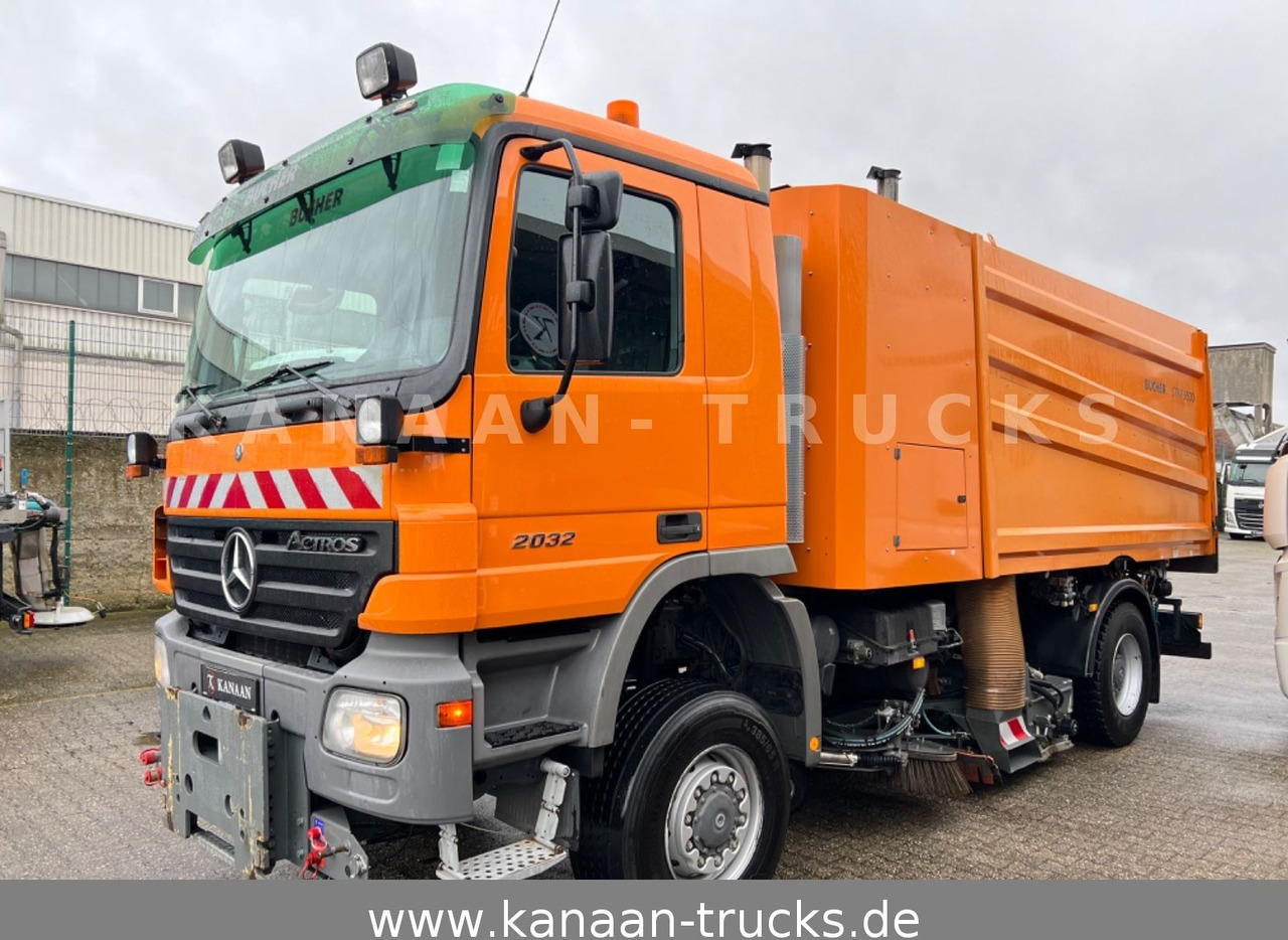 Mercedes-Benz 2032 Actros 4x4 Bucher STKF 9500 AIRPORT KLIMA - Zametacie vozidlo: obrázok 3 Mercedes-Benz 2032 Actros 4x4 Bucher STKF 9500 AIRPORT KLIMA - Zametacie vozidlo: obrázok 3