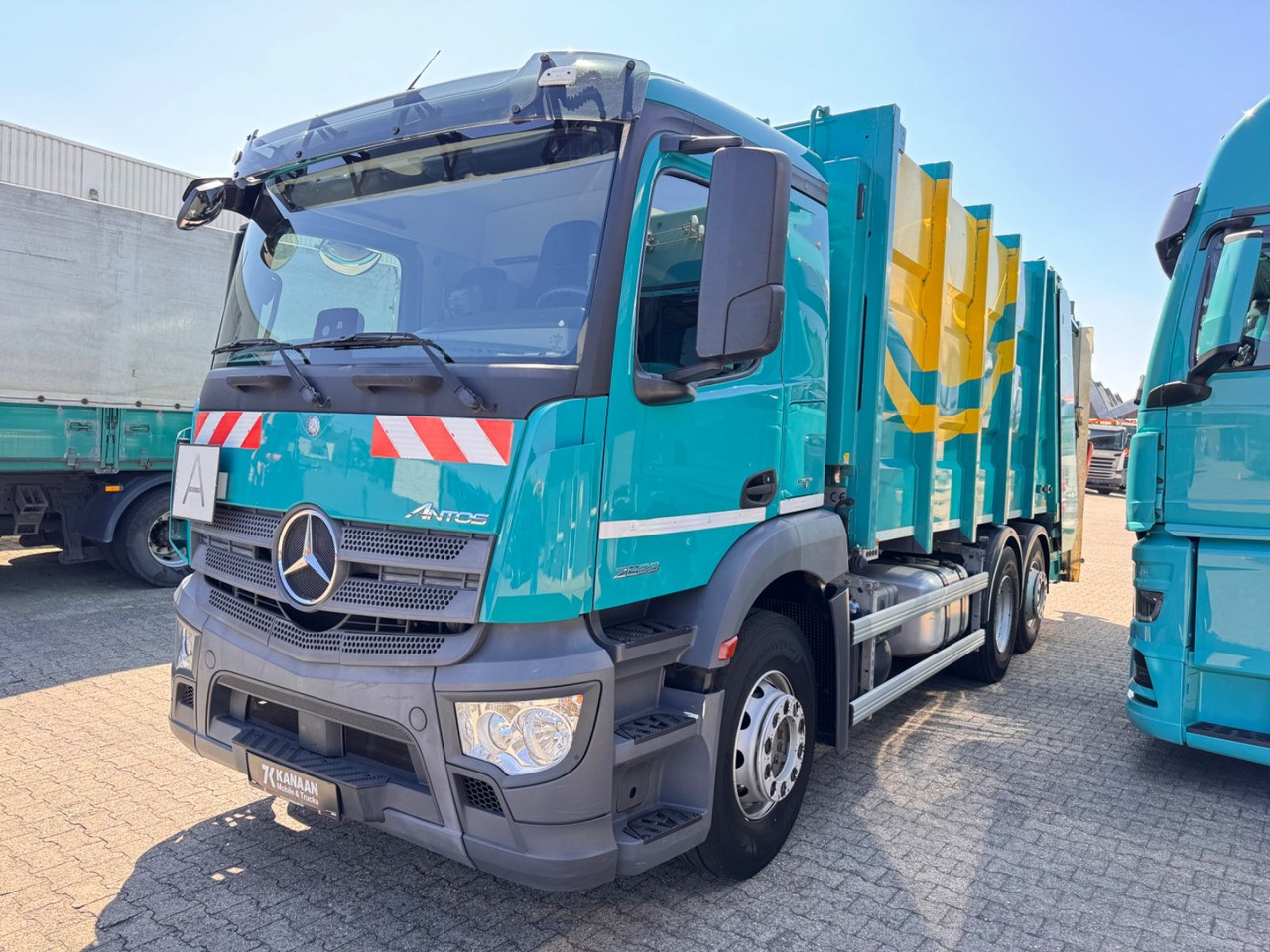 Mercedes-Benz 2533 Antos Müllwagen Zöller ATM bei 90Tkm - Auto na odvoz odpadu: obrázok 2 Mercedes-Benz 2533 Antos Müllwagen Zöller ATM bei 90Tkm - Auto na odvoz odpadu: obrázok 2
