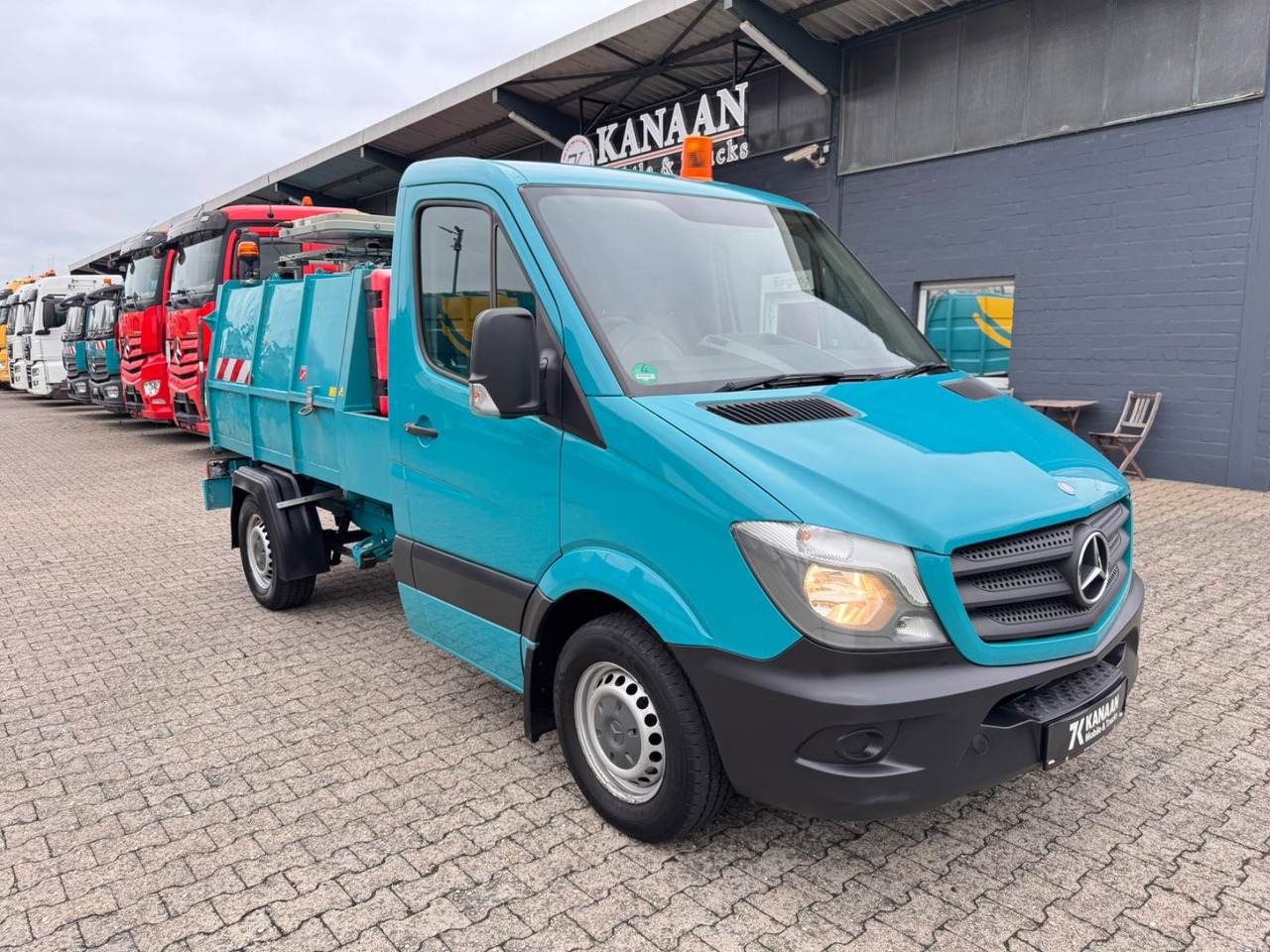 Mercedes-Benz 313 CDI Sprinter II Bertsche Müllwagen Tafel - Auto na odvoz odpadu: obrázok 1 Mercedes-Benz 313 CDI Sprinter II Bertsche Müllwagen Tafel - Auto na odvoz odpadu: obrázok 1