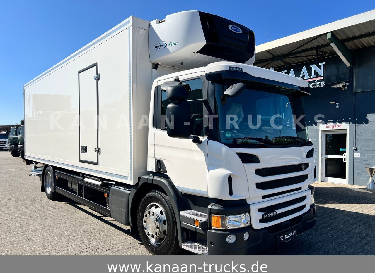 Scania P250 Kühlkoffer Carrier Supra1150 Silent LBW E6 - Chladirenské nákladné vozidlo: obrázok 1 Scania P250 Kühlkoffer Carrier Supra1150 Silent LBW E6 - Chladirenské nákladné vozidlo: obrázok 1
