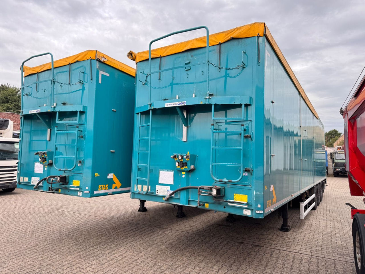 Stas S 300 ZX Walkingfloor Schubboden 2 x Vorhanden - Náves s posuvnou podlahou: obrázok 3 Stas S 300 ZX Walkingfloor Schubboden 2 x Vorhanden - Náves s posuvnou podlahou: obrázok 3