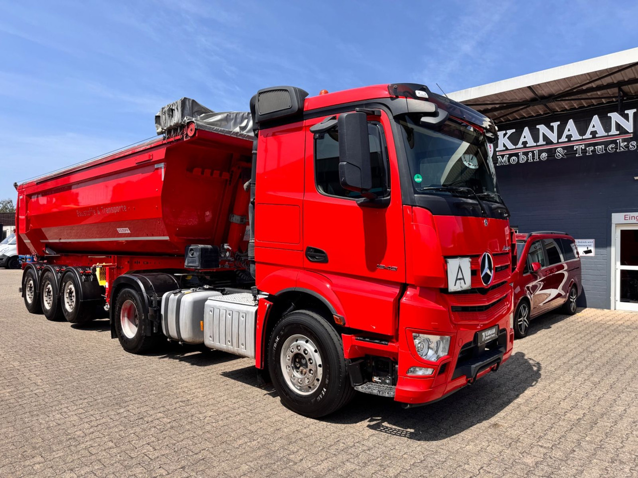 Mercedes-Benz 1846 Actros LS Kipphydraulik Alcoa - Ťahač: obrázok 1 Mercedes-Benz 1846 Actros LS Kipphydraulik Alcoa - Ťahač: obrázok 1