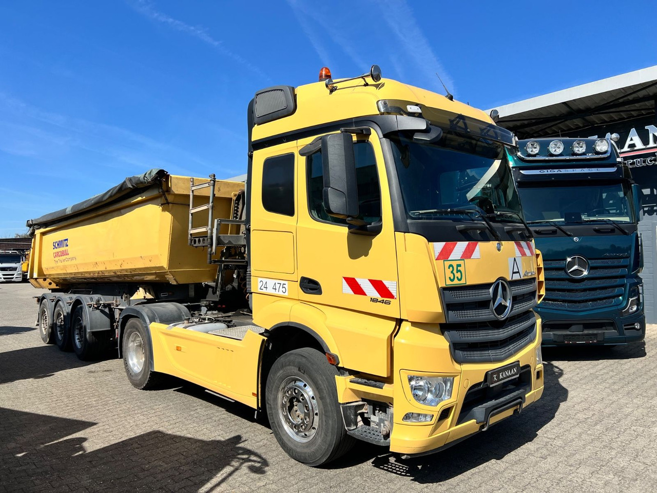 Mercedes-Benz 1846 LS Actros L StreamSpace Hydraulik - Ťahač: obrázok 1 Mercedes-Benz 1846 LS Actros L StreamSpace Hydraulik - Ťahač: obrázok 1