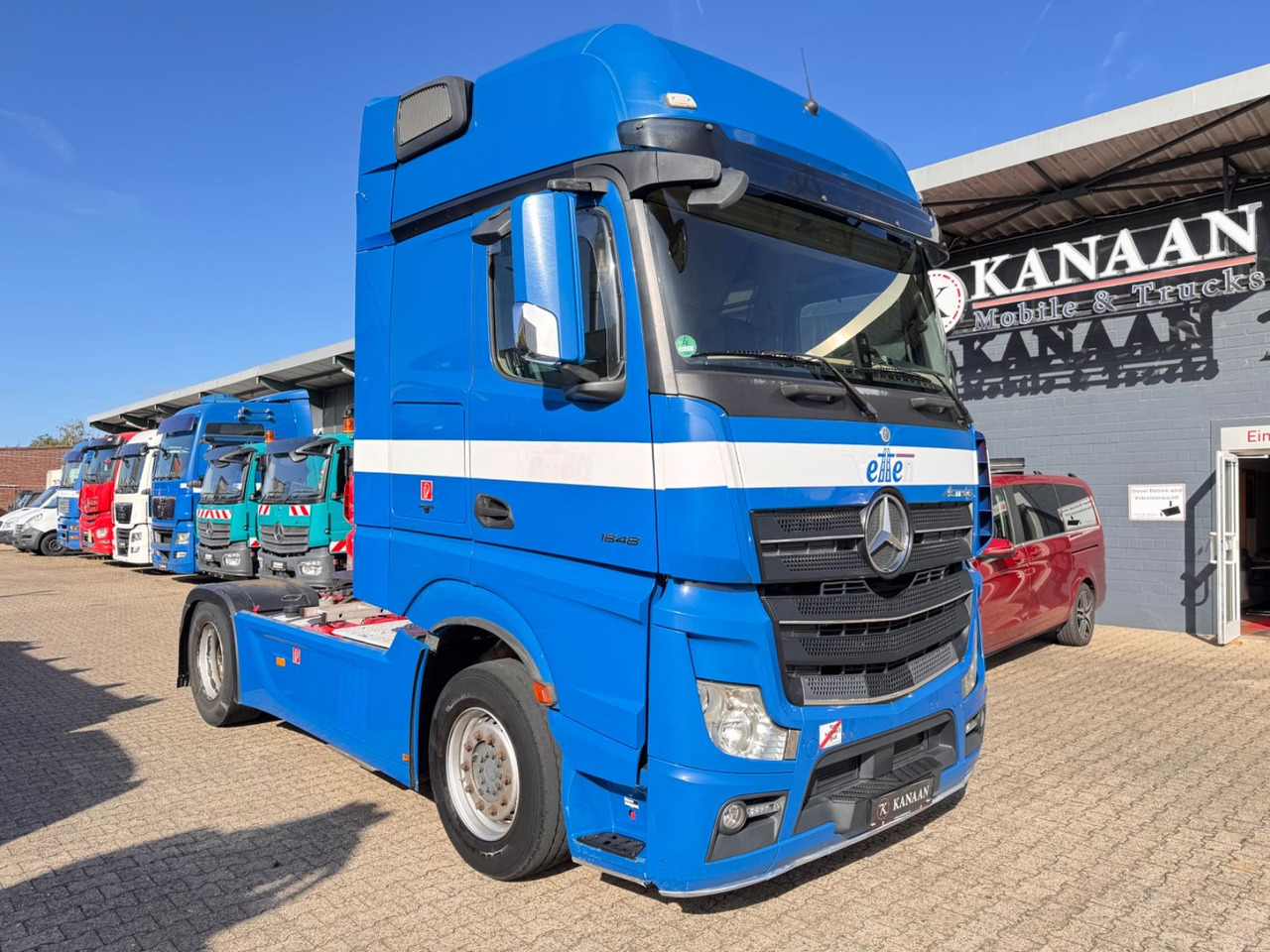 Mercedes-Benz 1848 LL Actros GIGA Hydra Walkingfloor/ Kipper - Ťahač: obrázok 1 Mercedes-Benz 1848 LL Actros GIGA Hydra Walkingfloor/ Kipper - Ťahač: obrázok 1